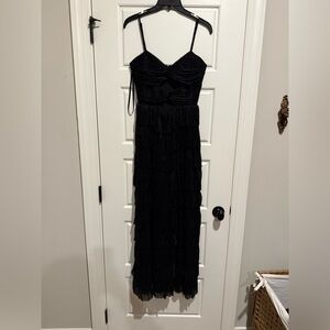 Gianni Bini Black Tiered Dress